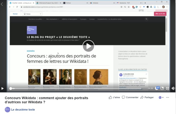Video Concours Wikidata